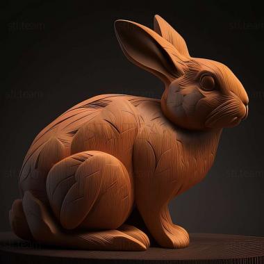 3D model Rabbit (STL)